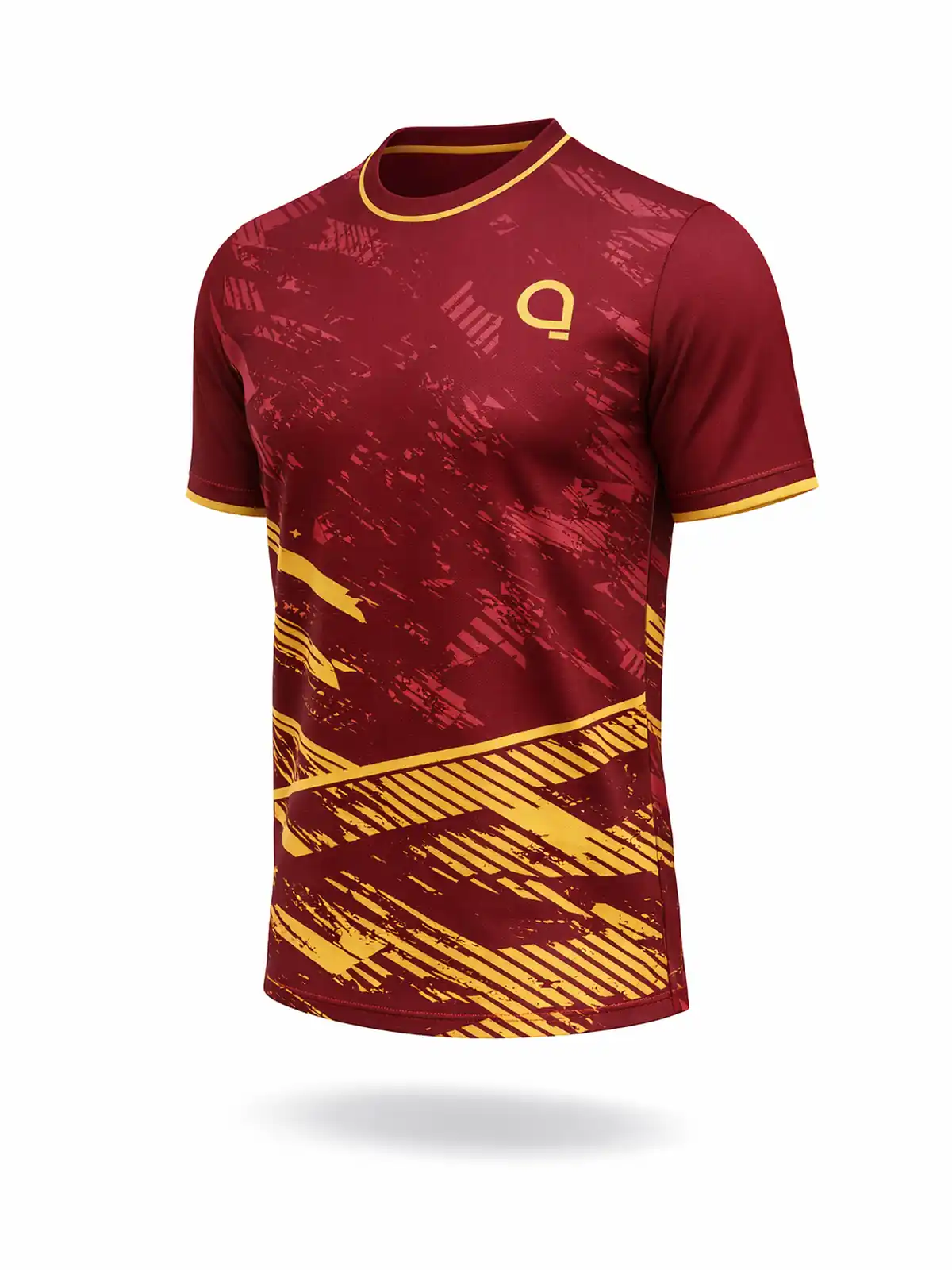 T-shirt Alpha Round Collar esempio fronte personalizzato